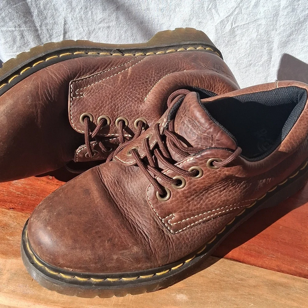 Dr. Martens Vintage Boston Oxford Brown AW004 Size 9